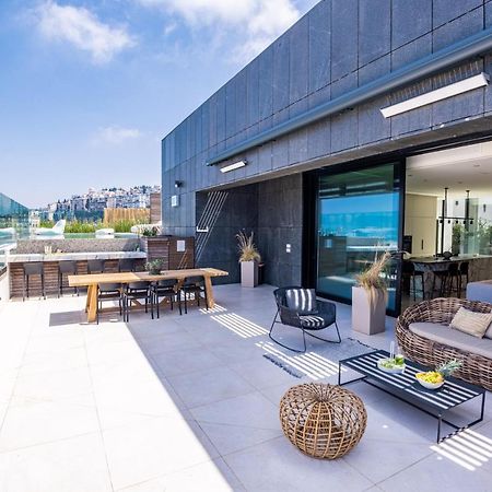 Serene - Infinity Cview Pool - 4 Bedrooms Luxury Penthouse Haifa Ngoại thất bức ảnh