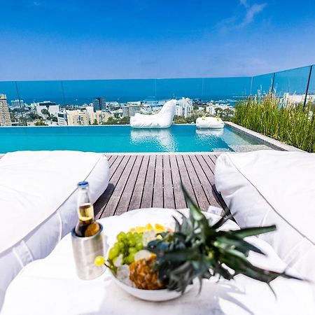 Serene - Infinity Cview Pool - 4 Bedrooms Luxury Penthouse Haifa Ngoại thất bức ảnh