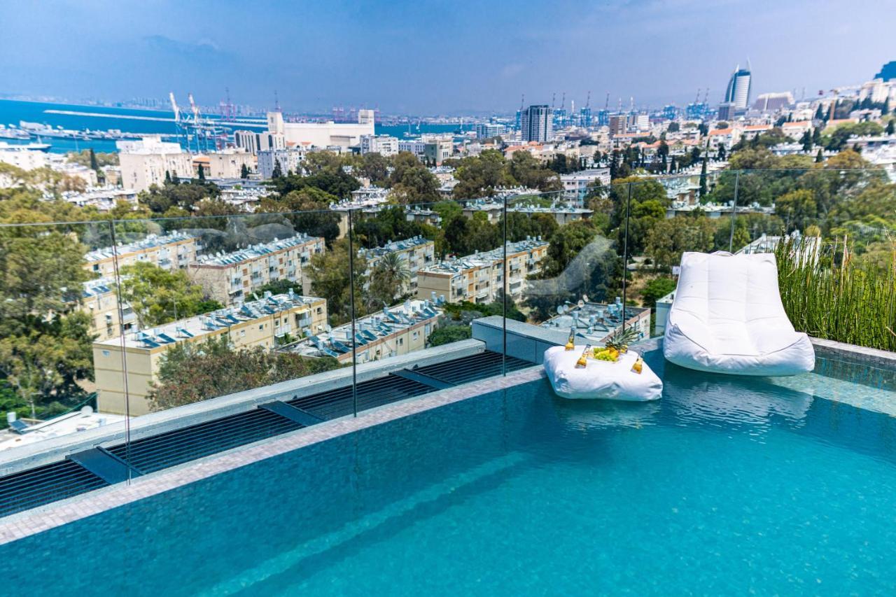 Serene - Infinity Cview Pool - 4 Bedrooms Luxury Penthouse Haifa Ngoại thất bức ảnh
